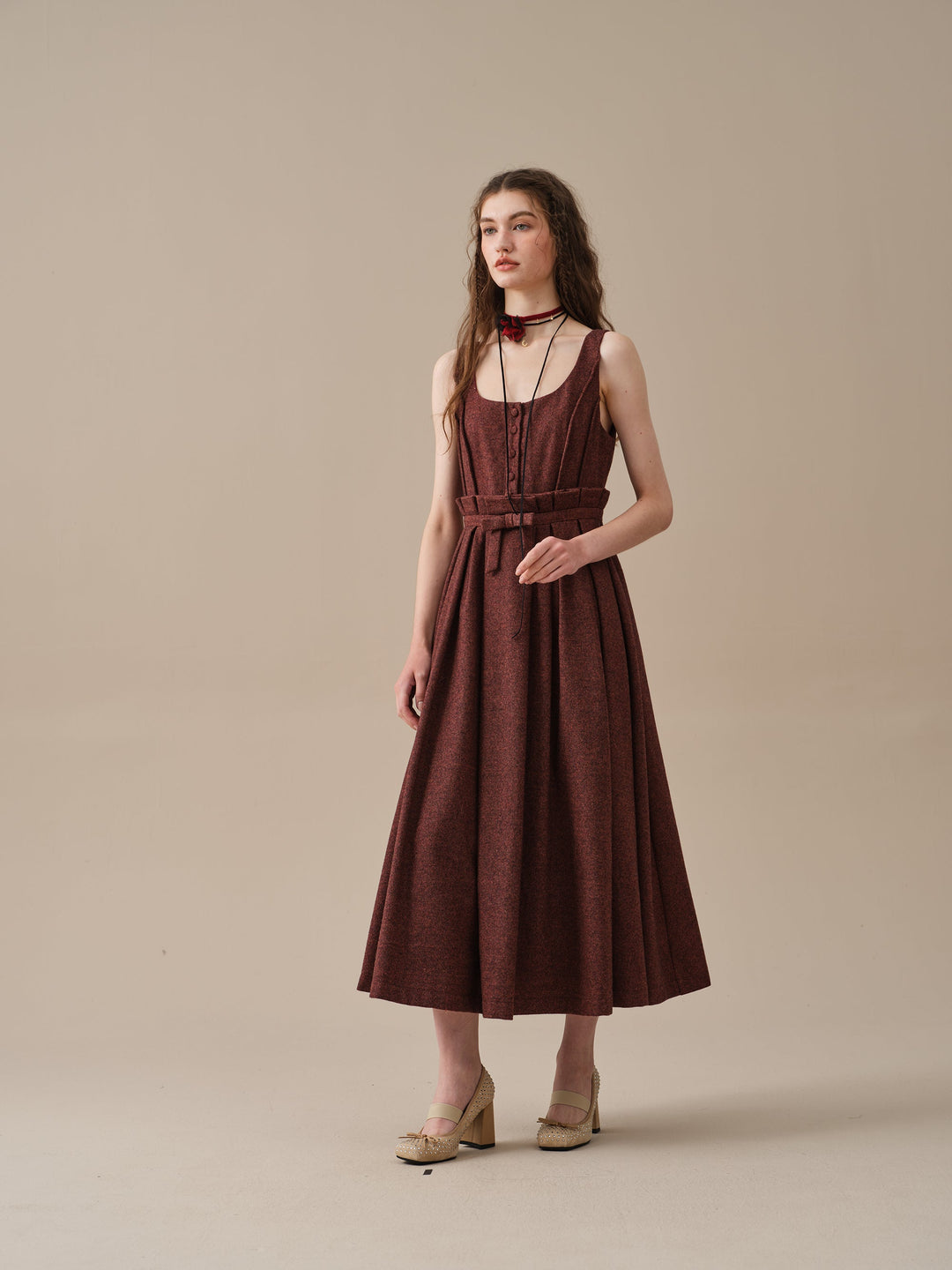 GRACE 31 | WOOL PARTY DRESS