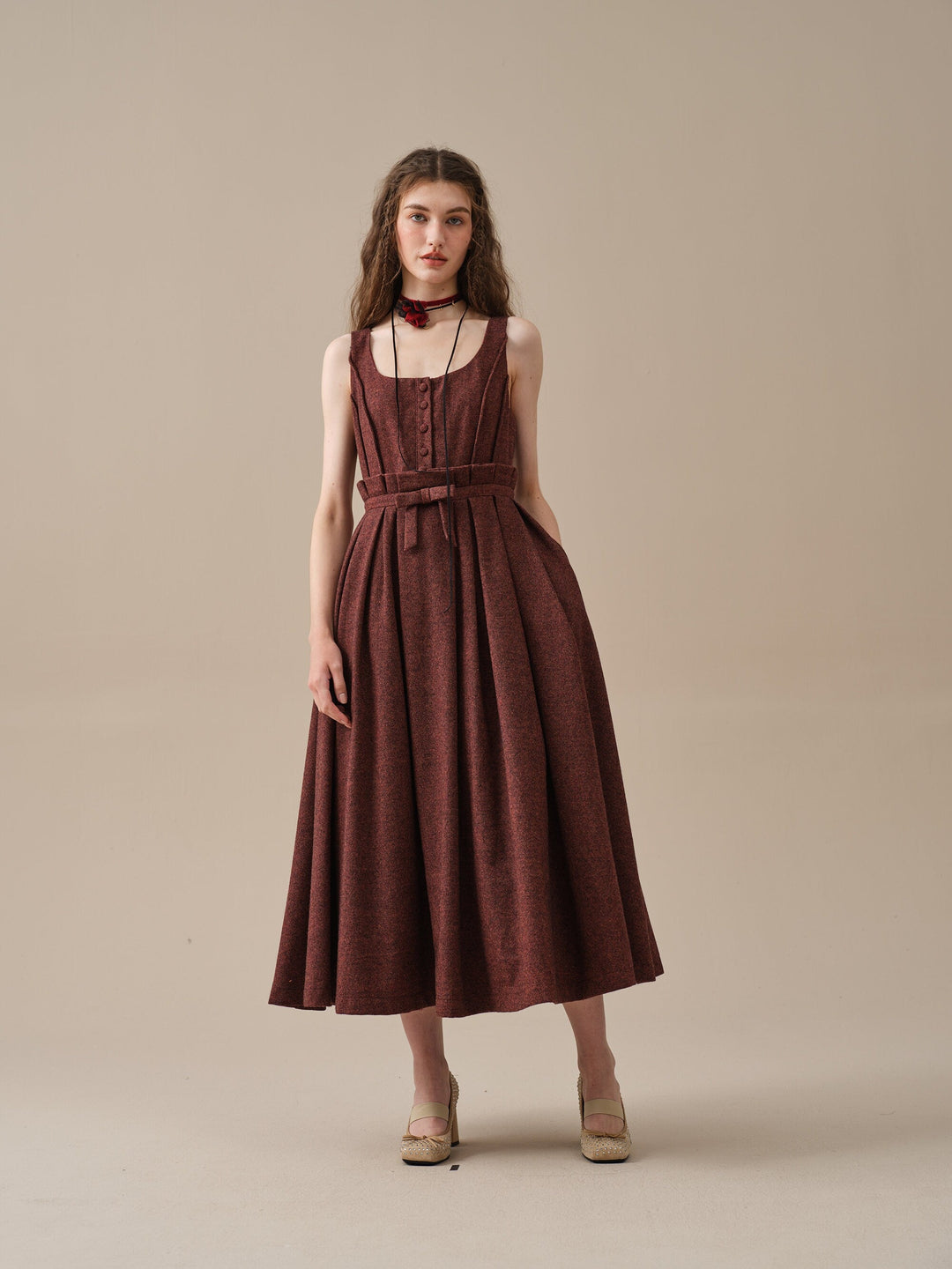 GRACE 31 | WOOL PARTY DRESS
