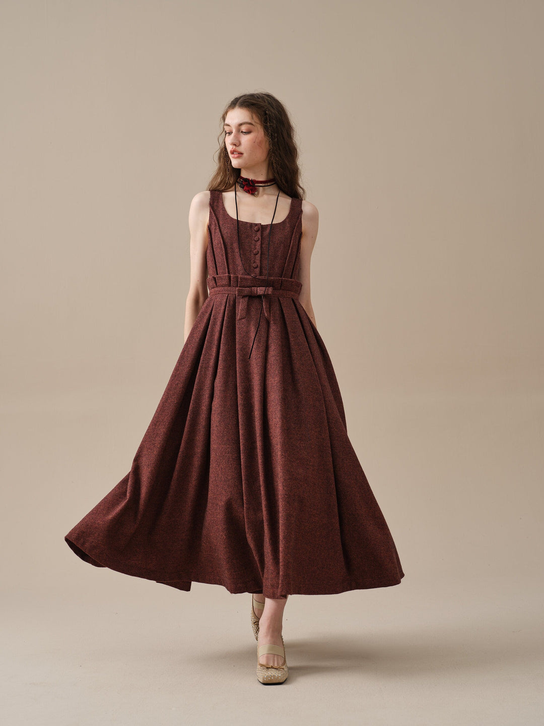 GRACE 31 | WOOL PARTY DRESS