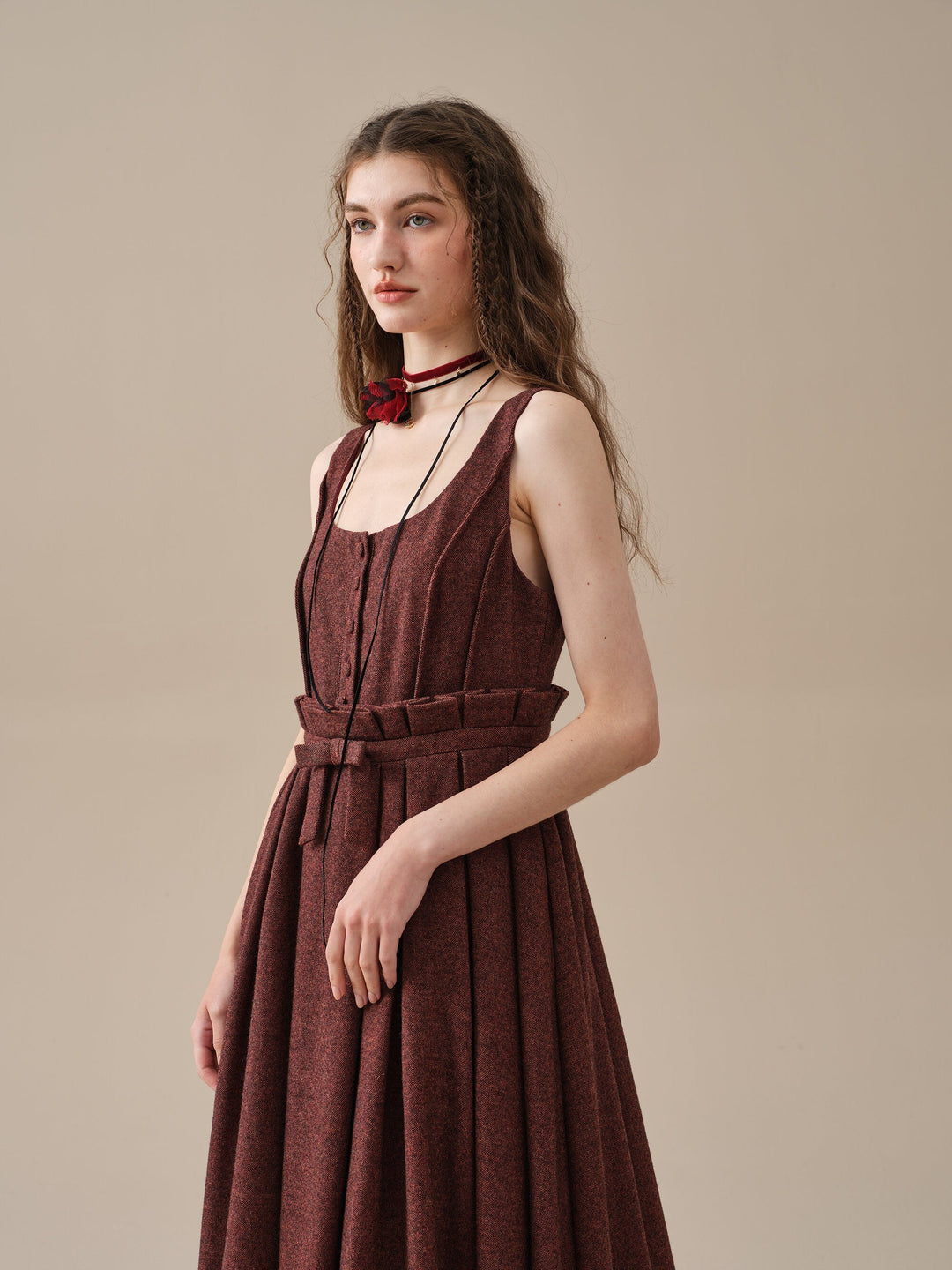 GRACE 31 | WOOL PARTY DRESS