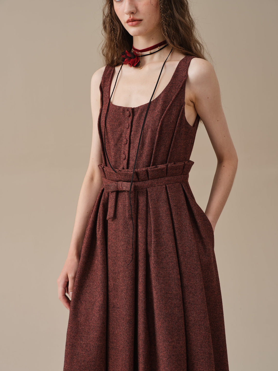 GRACE 31 | WOOL PARTY DRESS