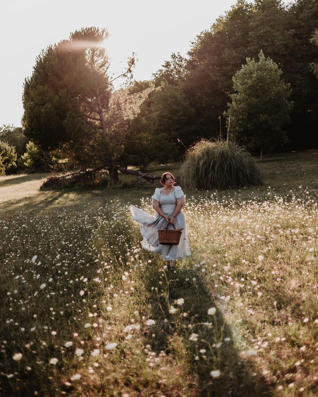 CINDERELLA LINEN DRESS