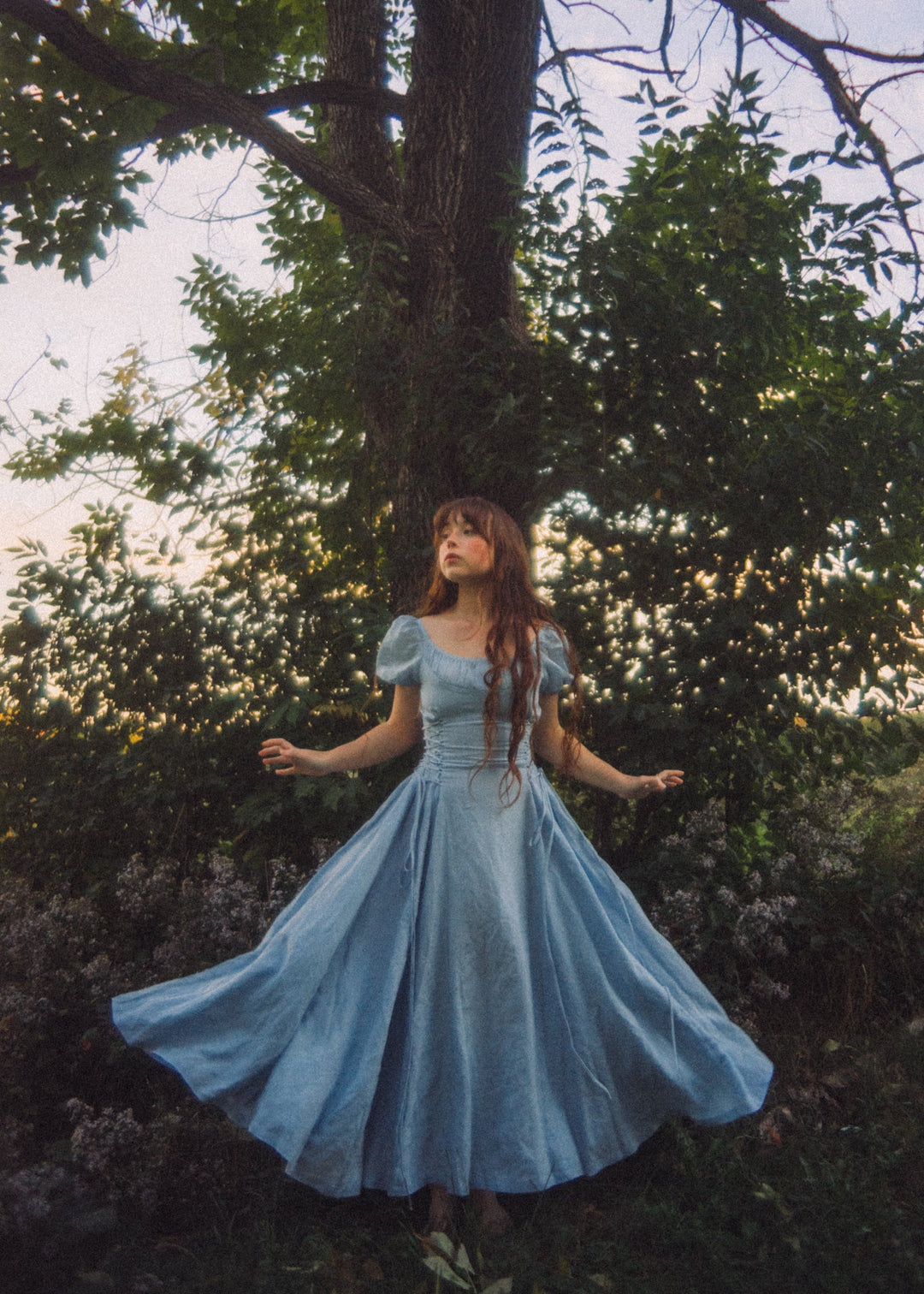 CINDERELLA LINEN DRESS