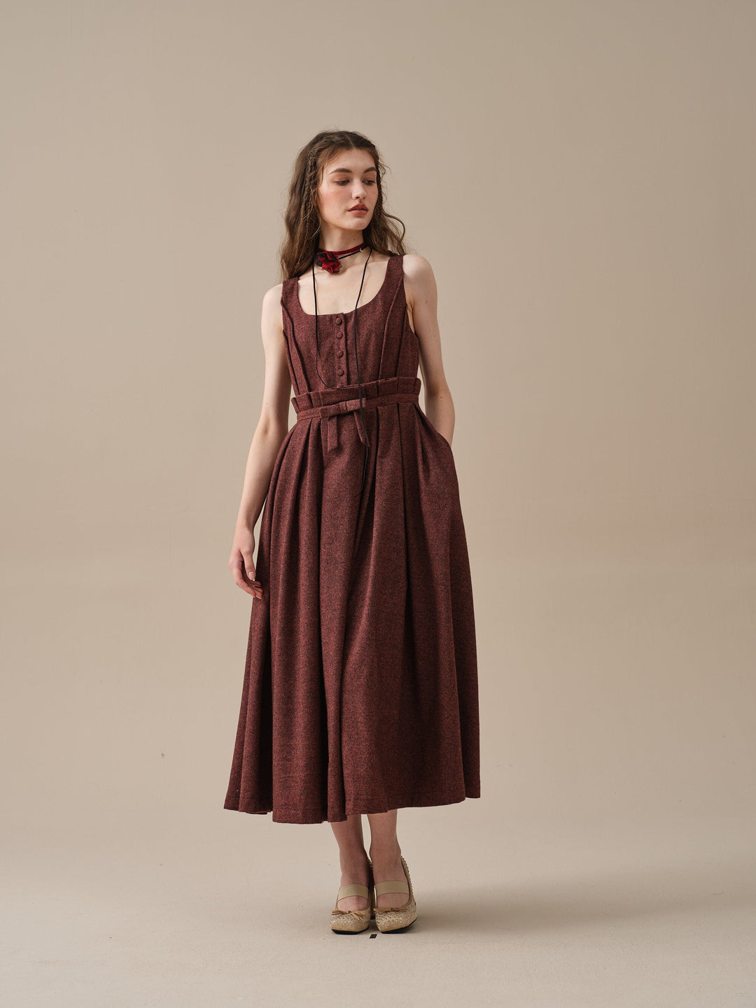 GRACE 31 | WOOL PARTY DRESS